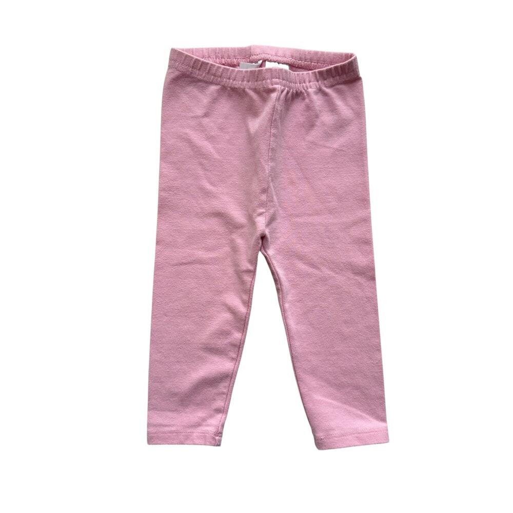 Hanna Andersson Pink Livable Leggings Size 6-12m